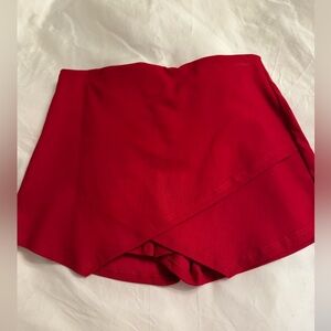 Blue Blush Red Envelope Skort